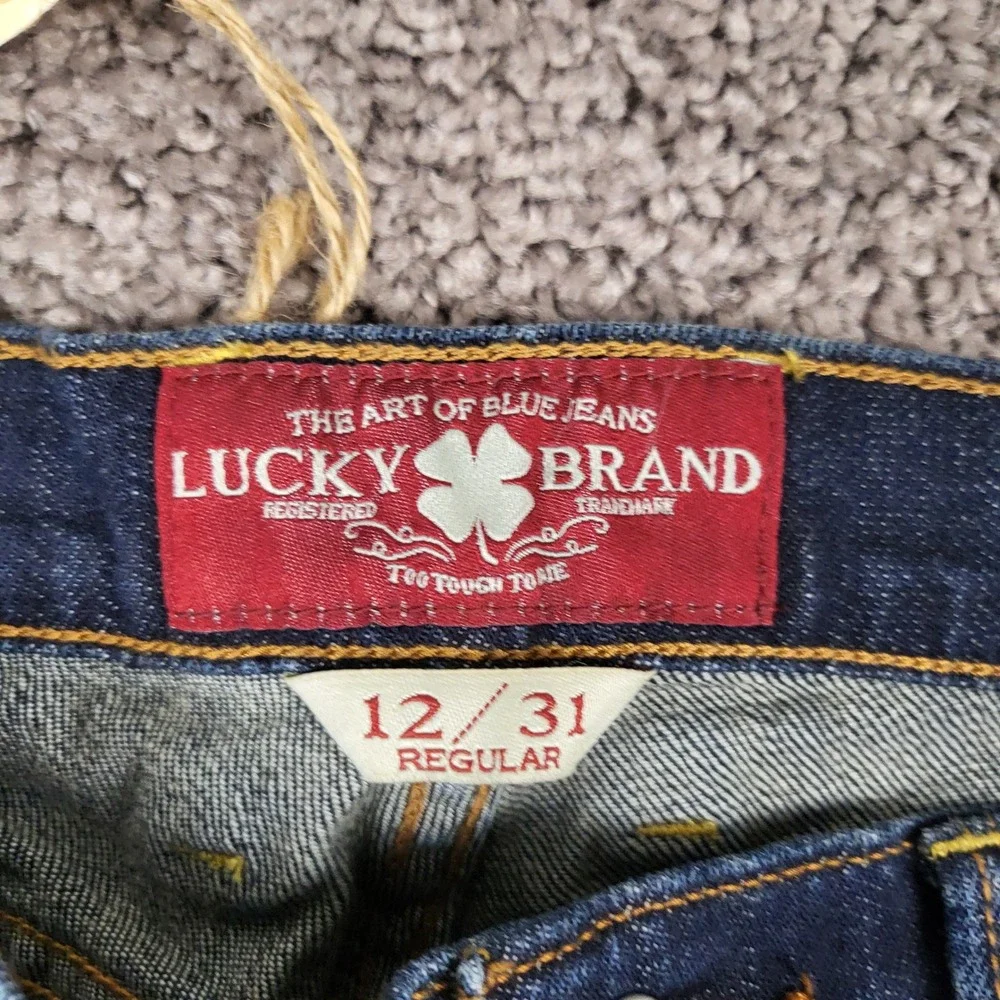 Lucky Brand Sofia Bootcut Jeans Womens 12/31 Blue NWT Dark‎ Wash 7WC1003